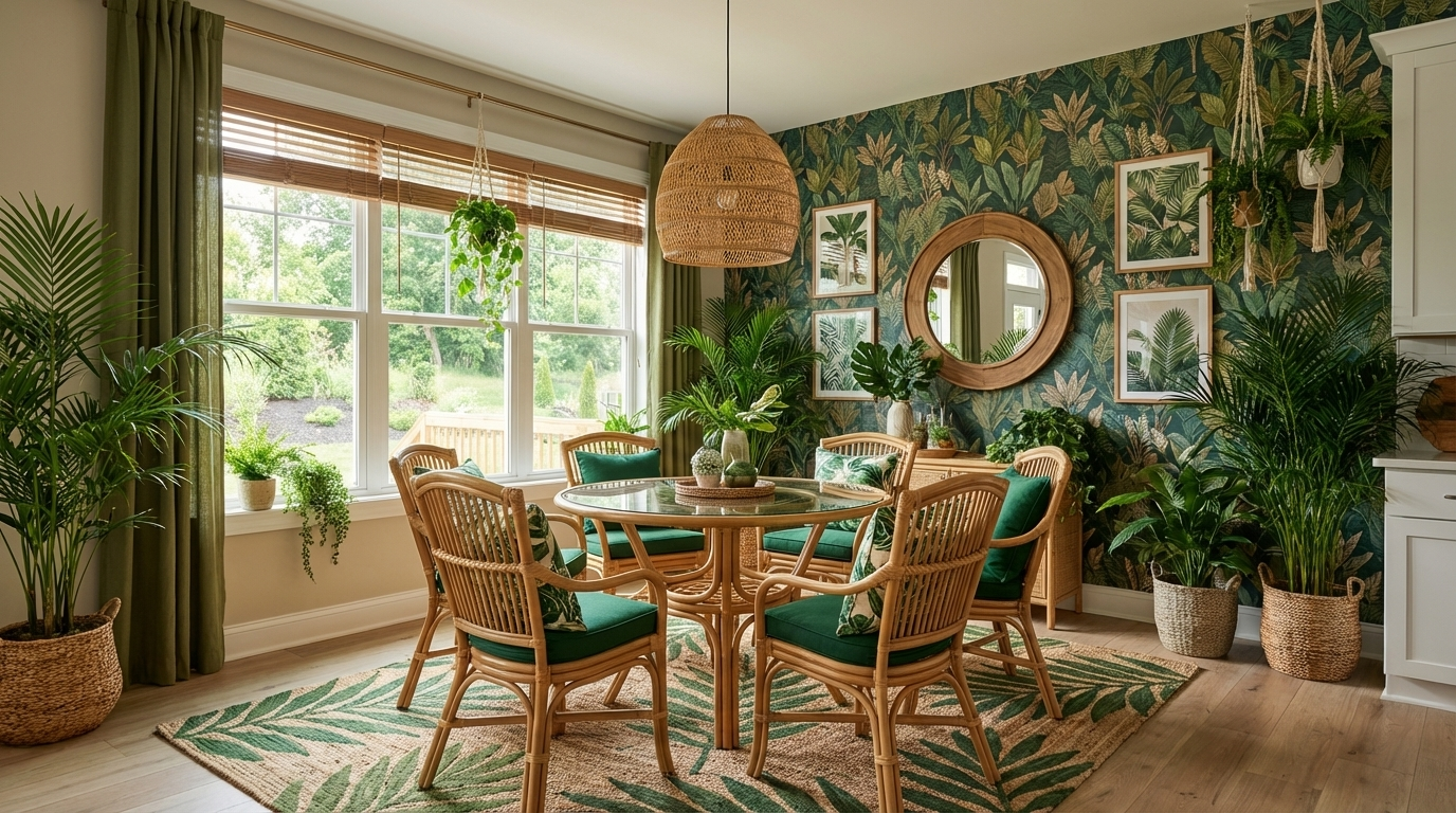 Tropical dining-room